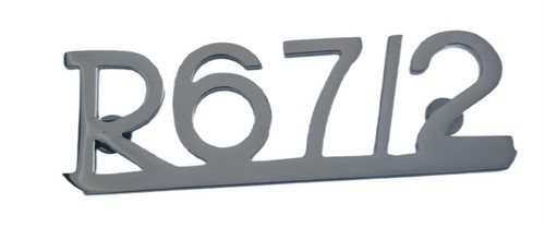 Logo parafango bmw r67 - logo, r67/2